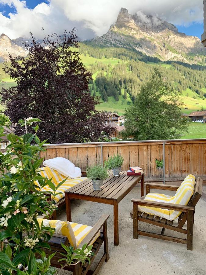 Chalet Butterfly Adelboden Exterior foto