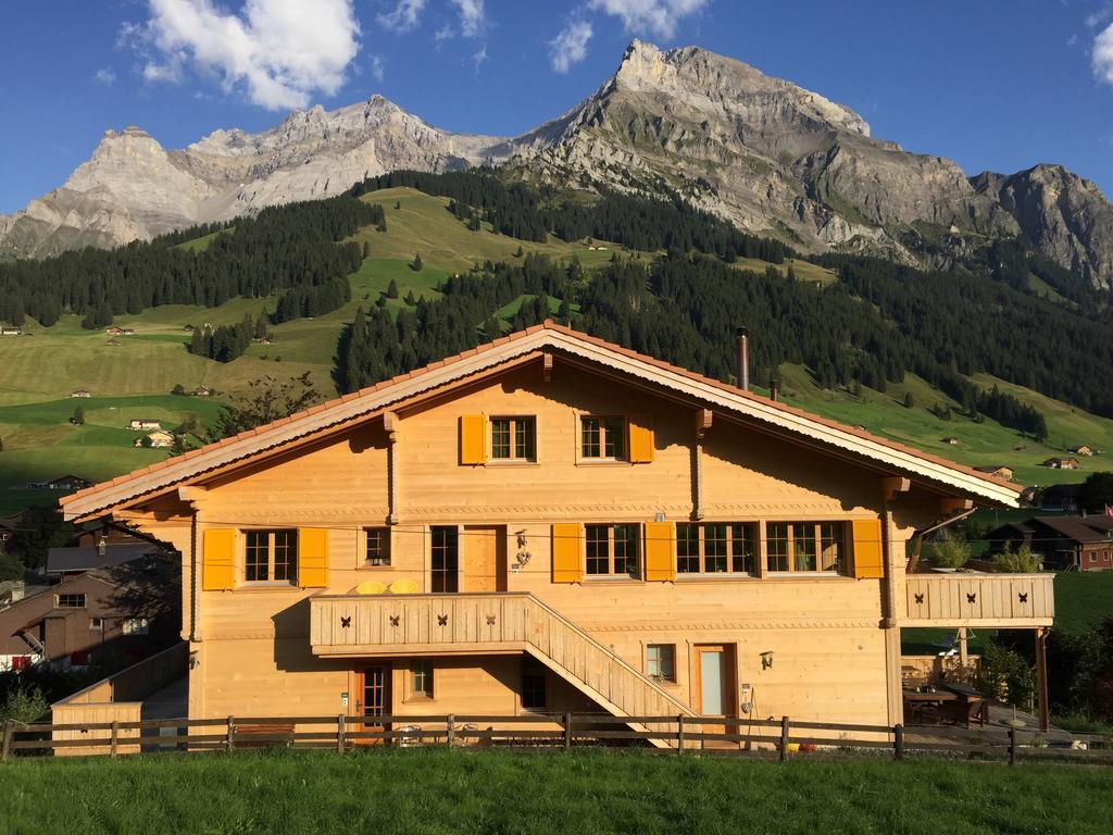 Chalet Butterfly Adelboden Exterior foto