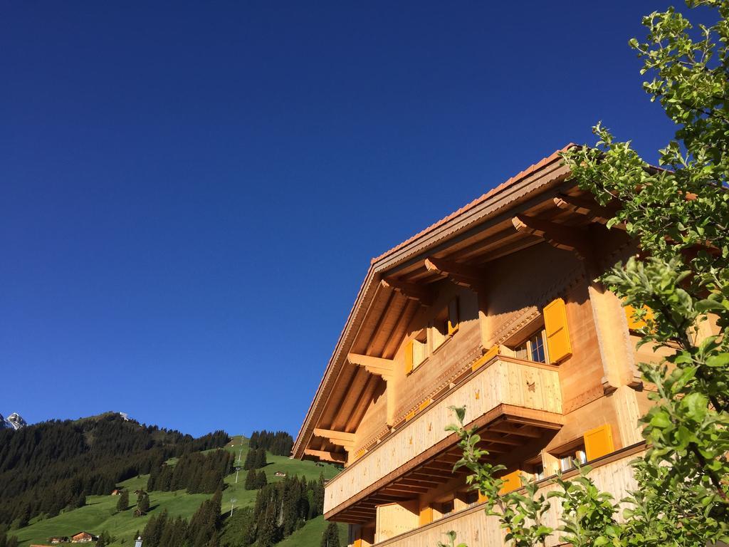 Chalet Butterfly Adelboden Exterior foto