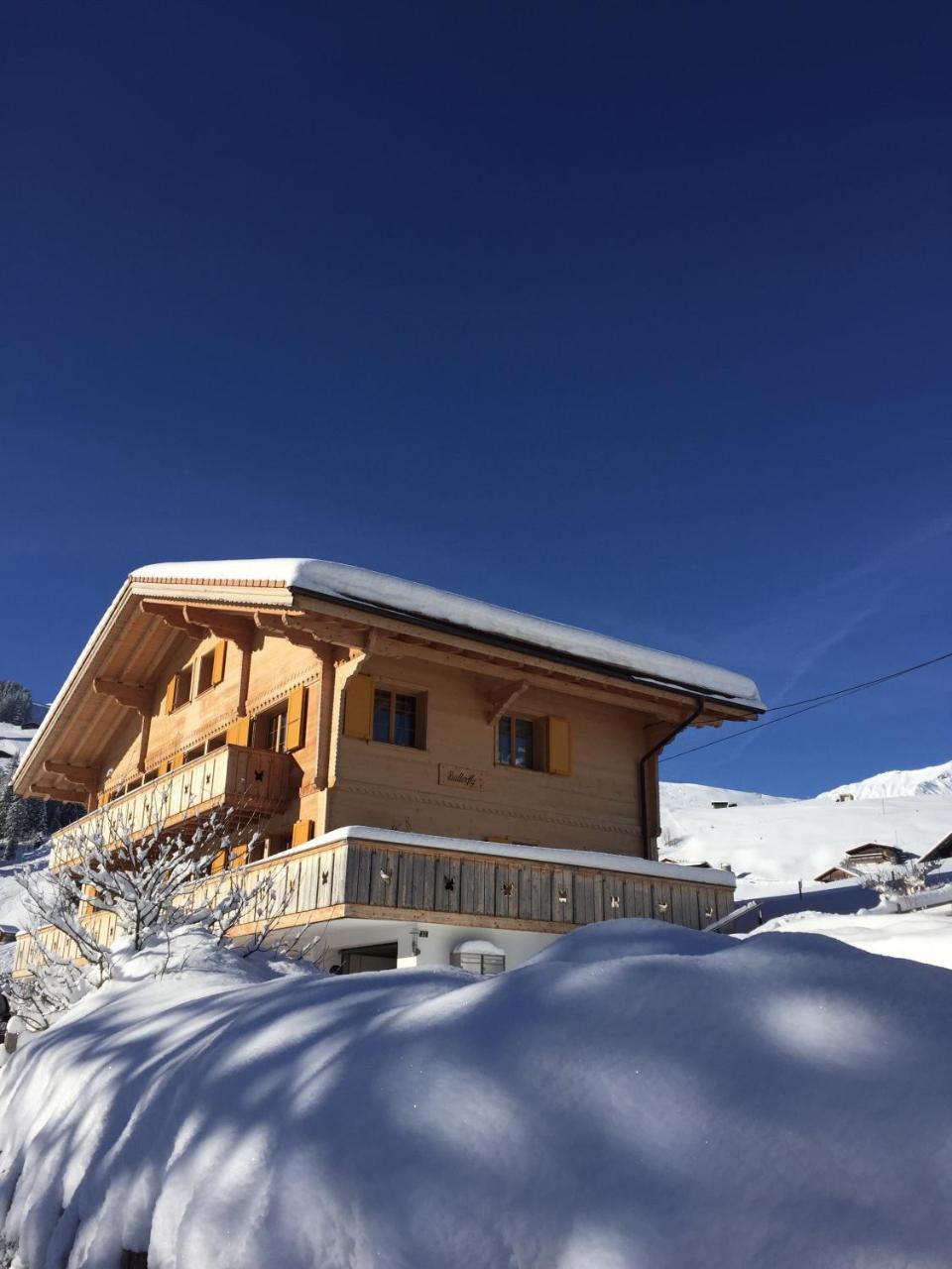 Chalet Butterfly Adelboden Exterior foto