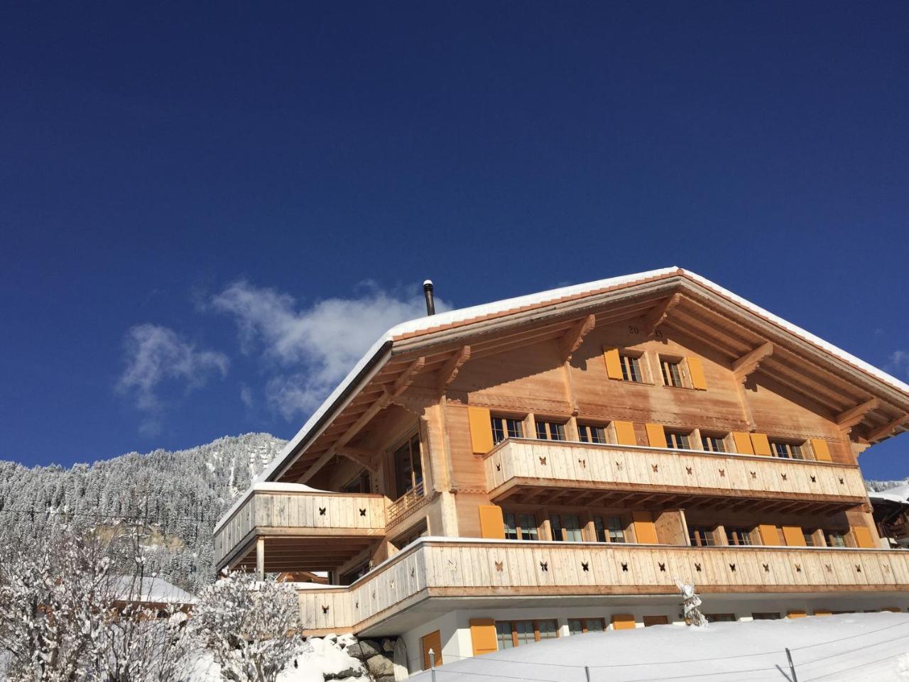 Chalet Butterfly Adelboden Exterior foto